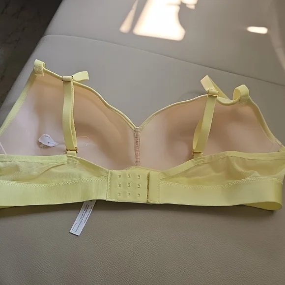 Soma Yellow Lace Bra Full Coverage Intimates - Picture 5 of 13